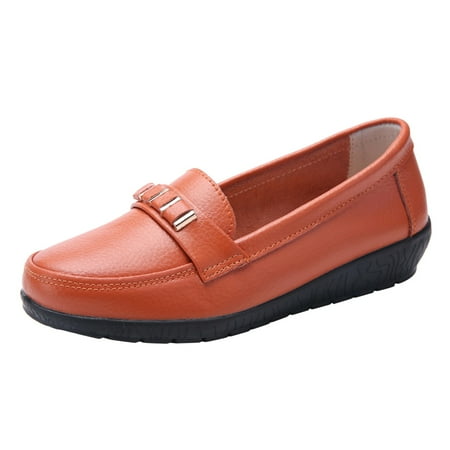Simplicity Lady Shoes Fashion Womens Breathable Lace Up Shoes Flats Casual Shoes