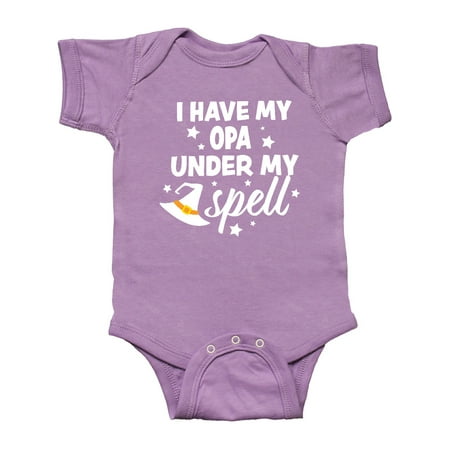 Inktastic I Have My Opa Under My Spell with Cute Witch Hat Gift Baby Boy or Baby Girl Bodysuit
Inktastic I Have My Opa Under My Spell with Cute Witch Hat Gift Baby Boy or Baby Girl Bodysuit