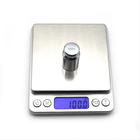 1pc High Precision Kitchen Scale Baking Scale Coffee Scale Stainless Steel Electronic Scale Household Small Kitchen Electronic Scale
1pc High Precision Kitchen Scale Baking Scale Coffee Scale Stainless Steel Electronic Scale Household Small Kitchen Electronic Scale
