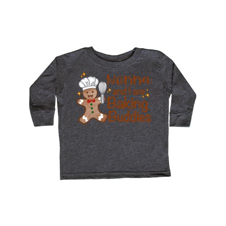Inktastic Nonna And I Are Baking Buddies Gift Toddler Boy or Toddler Girl Long Sleeve T-Shirt
Inktastic Nonna And I Are Baking Buddies Gift Toddler Boy or Toddler Girl Long Sleeve T-Shirt