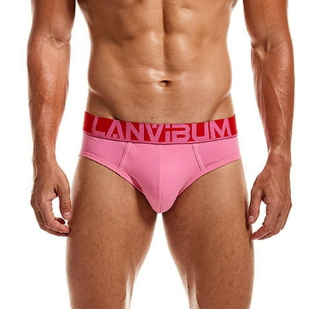 DORKASM Cotton Underwear Mens Breathable Soft Cotton Men s Underwear Briefs Comfortable Briefs Pink M
DORKASM Cotton Underwear Mens Breathable Soft Cotton Men s Underwear Briefs Comfortable Briefs Pink M