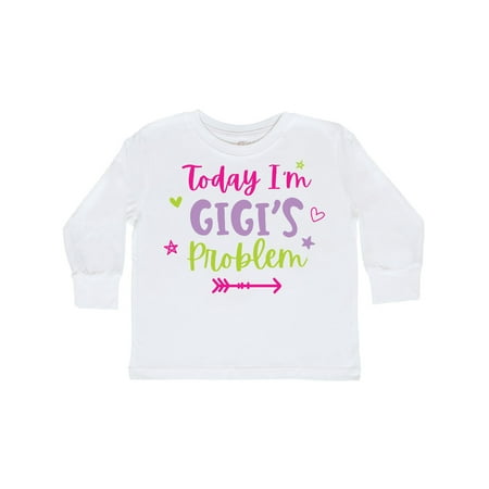 Inktastic Child Funny Today Im Gigis Problem Gift Toddler Toddler Girl Long Sleeve T-Shirt
Inktastic Child Funny Today Im Gigis Problem Gift Toddler Toddler Girl Long Sleeve T-Shirt