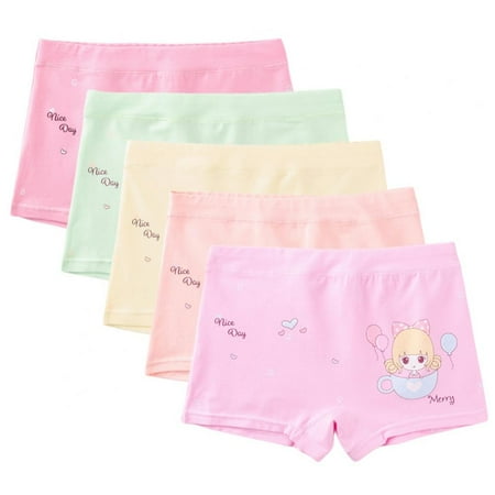 5 PCS Little Girls Soft Cotton Panties Cotton Little Girls Underwear Toddler Briefs 2-12 Years
5 PCS Little Girls Soft Cotton Panties Cotton Little Girls Underwear Toddler Briefs 2-12 Years