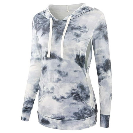 Women Nursing Hoodie Long Sleeves Shirt Casual Breastfeeding Top Sweatshirt Autumn Winter Maternity Wear Nursing Hooded Pocket Sweater Pregnant Top
Women Nursing Hoodie Long Sleeves Shirt Casual Breastfeeding Top Sweatshirt Autumn Winter Maternity Wear Nursing Hooded Pocket Sweater Pregnant Top