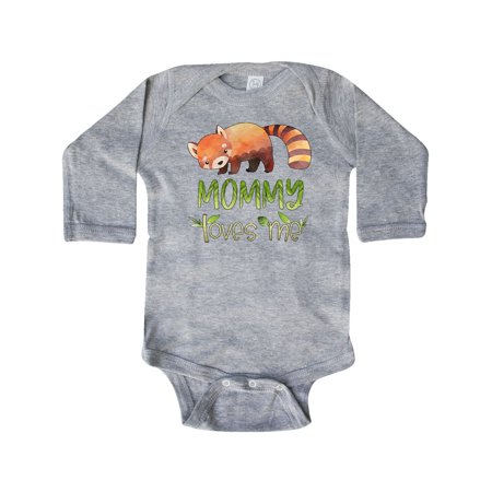 Inktastic Mommy Loves Me Cute Red Panda Gift Baby Boy or Baby Girl Long Sleeve Bodysuit
Inktastic Mommy Loves Me Cute Red Panda Gift Baby Boy or Baby Girl Long Sleeve Bodysuit