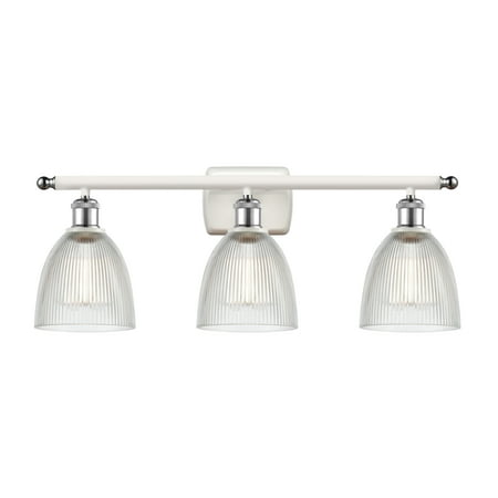 Innovations Lighting 516-3W Castile Castile 3 Light 26 Wide Bathroom Vanity Light - White
Innovations Lighting 516-3W Castile Castile 3 Light 26 Wide Bathroom Vanity Light - White