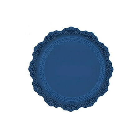 Genuiskids Reusable Silicone Placemats with Embossed Pattern Heat Resistant Round Pad Coaster Accessory Stain Resistant Anti-Skid
Genuiskids Reusable Silicone Placemats with Embossed Pattern Heat Resistant Round Pad Coaster Accessory Stain Resistant Anti-Skid
