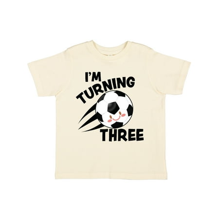 Inktastic I m Turning Three with Soccer Ball Gift Toddler Boy or Toddler Girl T-Shirt
Inktastic I m Turning Three with Soccer Ball Gift Toddler Boy or Toddler Girl T-Shirt