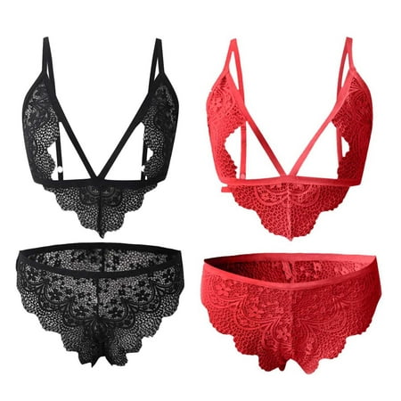 Clearance Sales 2PCS Women Lingerie Corset Lace Bandage Push Up Top Bra+Pants Underwear Set
Clearance Sales 2PCS Women Lingerie Corset Lace Bandage Push Up Top Bra+Pants Underwear Set
