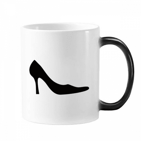 Women s High Heels Outline Black Pattern Changing Color Mug Morphing Heat Sensitive Cup With Handles 350 ml
Women s High Heels Outline Black Pattern Changing Color Mug Morphing Heat Sensitive Cup With Handles 350 ml