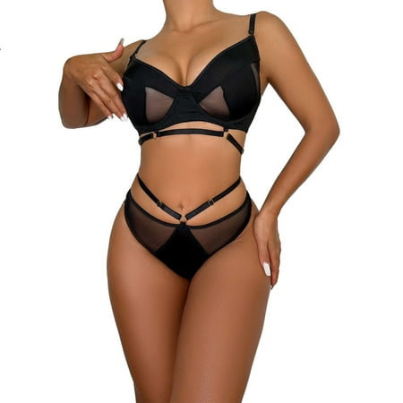 Pimfylm Halter Bodysuit For Women Women Lingerie Set with Garter Belts Bra and Panty Lace Teddy Strap Bodysuit Black Large
Pimfylm Halter Bodysuit For Women Women Lingerie Set with Garter Belts Bra and Panty Lace Teddy Strap Bodysuit Black Large