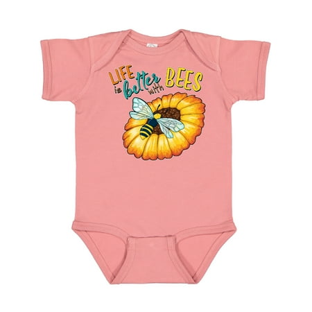 Inktastic Life Is Better With Bees- bee on flower Gift Baby Boy or Baby Girl Bodysuit
Inktastic Life Is Better With Bees- bee on flower Gift Baby Boy or Baby Girl Bodysuit