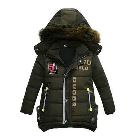 Yubatuo Fashion Coat Children Winter Jacket Coat Boy Jacket Warm Hooded Kids ClothesArmy Green110
Yubatuo Fashion Coat Children Winter Jacket Coat Boy Jacket Warm Hooded Kids ClothesArmy Green110