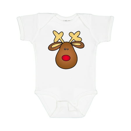 Inktastic Rudolph the Red Nose Reindeer Gift Baby Boy or Baby Girl Bodysuit