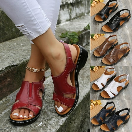 Summer Ladies Slippers Casual Women s Shoes Roman Fish Mouth Casual Wedges Sandals Blue qILAKOG Size 7
Summer Ladies Slippers Casual Women s Shoes Roman Fish Mouth Casual Wedges Sandals Blue qILAKOG Size 7