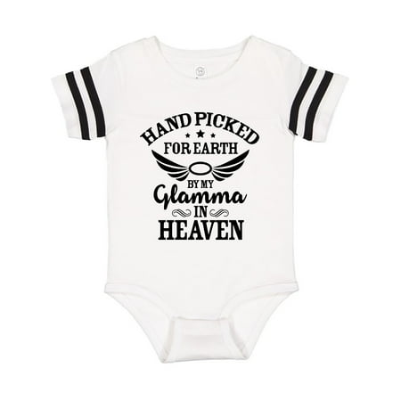 Inktastic Handpicked for Earth By My Glamma in Heaven with Angel Wings Gift Baby Boy or Baby Girl Bodysuit
Inktastic Handpicked for Earth By My Glamma in Heaven with Angel Wings Gift Baby Boy or Baby Girl Bodysuit