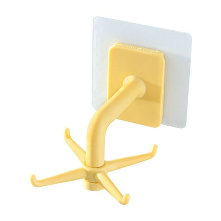 4/6 Hook 360 Rotation Kitchen Hook Self Adhesive Hook Home Door Hook Handbag Clothes Tie Hanger Rack
4/6 Hook 360 Rotation Kitchen Hook Self Adhesive Hook Home Door Hook Handbag Clothes Tie Hanger Rack
