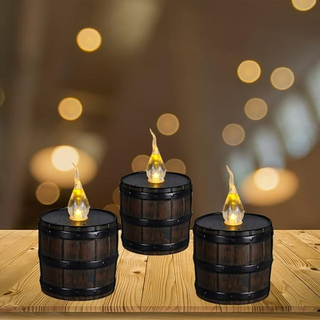 Plug in a night light advanced boy 6 Pcs Wooden Barrel Shaped LED Wax Christmas Party Home Decoration Electronic Candle Light Festive Atmosphere
Plug in a night light advanced boy 6 Pcs Wooden Barrel Shaped LED Wax Christmas Party Home Decoration Electronic Candle Light Festive Atmosphere
