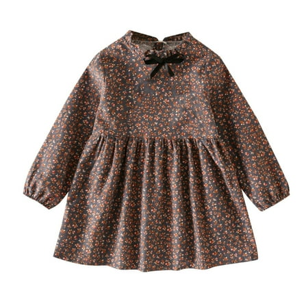 Youmylove Toddler Girls Floral Printed Zipper Long Sleeve Dress Fashion Dresses Child Leisure Dailywear
Youmylove Toddler Girls Floral Printed Zipper Long Sleeve Dress Fashion Dresses Child Leisure Dailywear