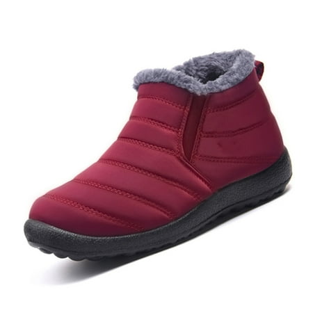 Indestructible Waterproof Snow Shoes For Women Plush Lined Thick Warm Boots with Anti-slip Sole Winter Gift for Mother Black 42
Indestructible Waterproof Snow Shoes For Women Plush Lined Thick Warm Boots with Anti-slip Sole Winter Gift for Mother Black 42