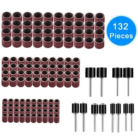 132 Pieces Sanding Band Sleeves Drum Sander Set Work Grinding Polishing Mandrels
132 Pieces Sanding Band Sleeves Drum Sander Set Work Grinding Polishing Mandrels