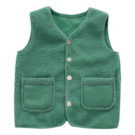 QIPOPIQ Coats for Girls Clearance Autumn Winter Baby Boys Girls Fleece Warm Cardigan Vest
QIPOPIQ Coats for Girls Clearance Autumn Winter Baby Boys Girls Fleece Warm Cardigan Vest