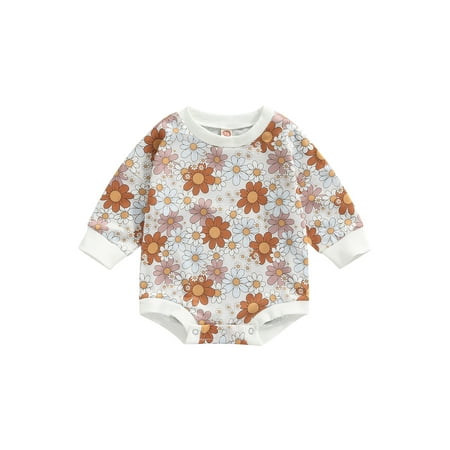 Douhoow Infant Baby Girls Romper Sunflower Jumpsuits Long Sleeve Contrast Color Sweatshirt
Douhoow Infant Baby Girls Romper Sunflower Jumpsuits Long Sleeve Contrast Color Sweatshirt
