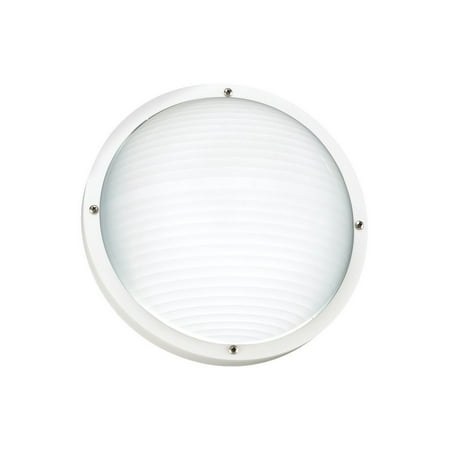 One Light Outdoor Bulk Head-White Finish-Incandescent Lamping Type Bailey Street Home 73-Bel-983560
One Light Outdoor Bulk Head-White Finish-Incandescent Lamping Type Bailey Street Home 73-Bel-983560
