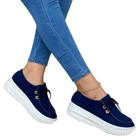 Women Sneakers Thick Bottom Lace Up Shoes Breathable Non Slip Casual Platform
Women Sneakers Thick Bottom Lace Up Shoes Breathable Non Slip Casual Platform