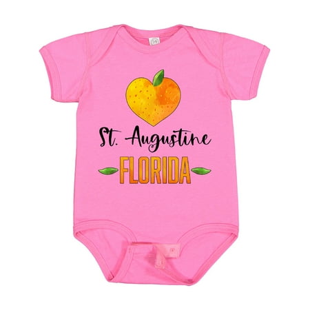 Inktastic St. Augustine Florida Orange in Heart Gift Baby Boy or Baby Girl Bodysuit
Inktastic St. Augustine Florida Orange in Heart Gift Baby Boy or Baby Girl Bodysuit