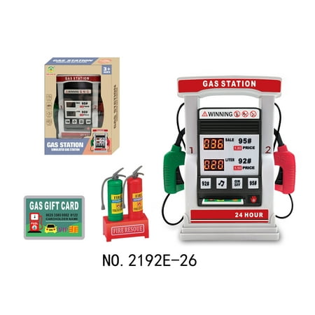 HEMOTON 1 Set of Simulation Gas Station Model Multi-function Swiping Card Voice Gas Station Toy
HEMOTON 1 Set of Simulation Gas Station Model Multi-function Swiping Card Voice Gas Station Toy