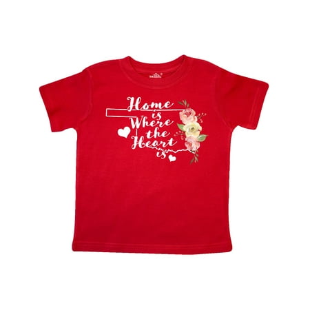 Inktastic Oklahoma Home is Where the Heart is with Watercolor Floral Gift Toddler Boy or Toddler Girl T-Shirt
Inktastic Oklahoma Home is Where the Heart is with Watercolor Floral Gift Toddler Boy or Toddler Girl T-Shirt