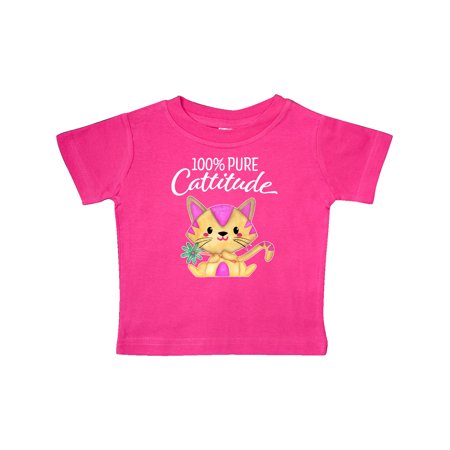 Inktastic Cute Cat with Flower-100 Percent Pure Cattitude Gift Baby Boy or Baby Girl T-Shirt
Inktastic Cute Cat with Flower-100 Percent Pure Cattitude Gift Baby Boy or Baby Girl T-Shirt