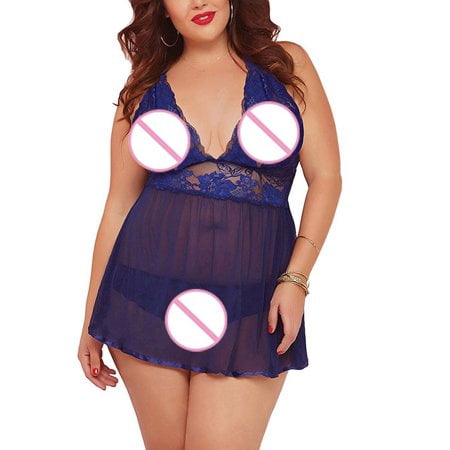Women Sexy Lingerie Ladies Plus Size Open Back Lingerie Lace Babydoll Sleepwear M-5XL
Women Sexy Lingerie Ladies Plus Size Open Back Lingerie Lace Babydoll Sleepwear M-5XL