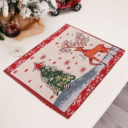 Funicet Christmas Decoration Clearance! Christmas Ornament Cartoon Knitted Decorative Placemat
Funicet Christmas Decoration Clearance! Christmas Ornament Cartoon Knitted Decorative Placemat