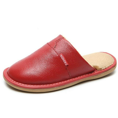 CoCopeanut Luxury Cow Split Leather Handmade Men Home Slippers Autumn Winter Plush Slip on Soft Black Brown Bedroom Indoor Flat Men Shoes
CoCopeanut Luxury Cow Split Leather Handmade Men Home Slippers Autumn Winter Plush Slip on Soft Black Brown Bedroom Indoor Flat Men Shoes