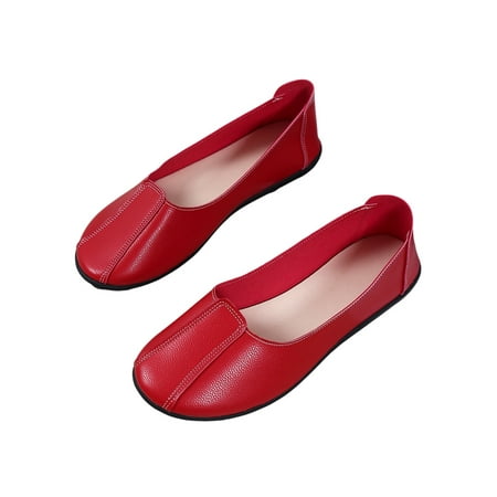 Bellella Ladies Loafers Round Toe Flats Comfort Casual Shoes Fashion Walking Shoe Work Driving Red 6.5
Bellella Ladies Loafers Round Toe Flats Comfort Casual Shoes Fashion Walking Shoe Work Driving Red 6.5