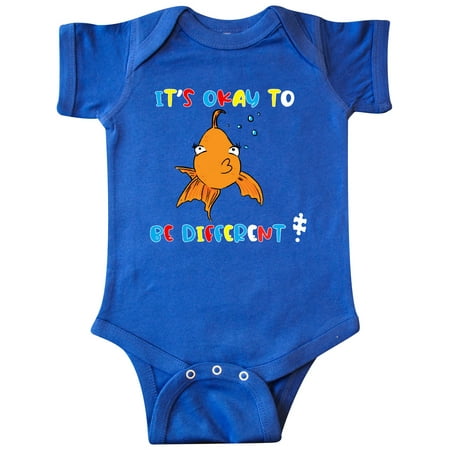 Inktastic Autism Awareness It s Okay to be Different! Silly Fish Gift Baby Boy or Baby Girl Bodysuit
Inktastic Autism Awareness It s Okay to be Different! Silly Fish Gift Baby Boy or Baby Girl Bodysuit