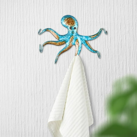 Sea Theme Swimming Key Hook for Hats Clothing Handcrafted Easy to Install with 6 Tentacles Wall Decoration Wall Hanging Hook
Sea Theme Swimming Key Hook for Hats Clothing Handcrafted Easy to Install with 6 Tentacles Wall Decoration Wall Hanging Hook