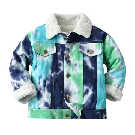 nsendm Toddler Boys Girls Windproof Tie Dye Prints Denim Fleece Coat Jacket Kids Warm Outerwear Puff Jackets for Kids Coat Green 12-18 Months
nsendm Toddler Boys Girls Windproof Tie Dye Prints Denim Fleece Coat Jacket Kids Warm Outerwear Puff Jackets for Kids Coat Green 12-18 Months