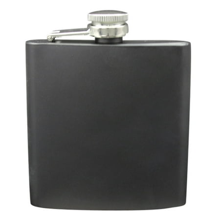 

wendunide kitchen gadgets Stainless Cap Flask Screw Steel oz 6 Liquor Pocket Kitchenï¼Dining & Bar Black
