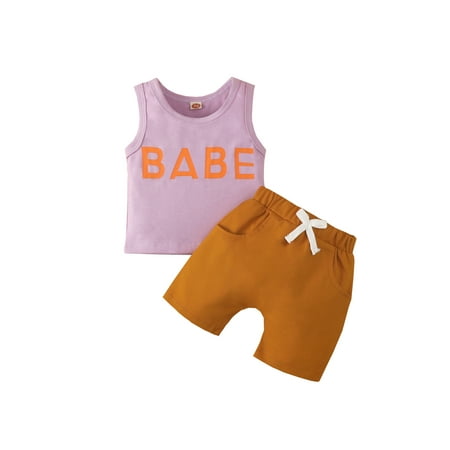 Genuiskids Newborn Baby Boys Shorts Set Letters Print Tank Top with Elastic Waist Solid Shorts 2Pcs Kids Summer Outfit
Genuiskids Newborn Baby Boys Shorts Set Letters Print Tank Top with Elastic Waist Solid Shorts 2Pcs Kids Summer Outfit