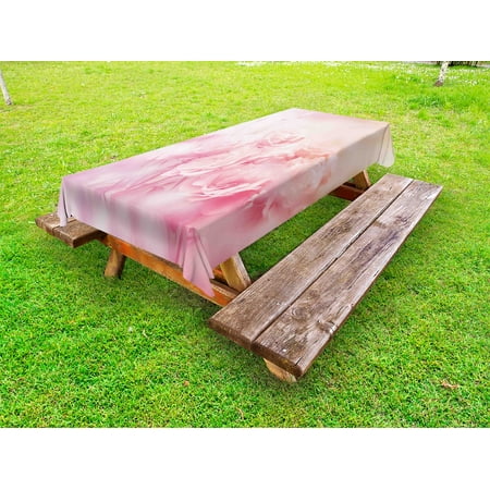 Rose Outdoor Tablecloth Dreamlike Spring Nature Theme Blurry View Feminine Bouquets Gardening Bedding Plants Decorative Washable Fabric Picnic Table Cloth 58 X 84 Inches Pale Pink by Ambesonne
Rose Outdoor Tablecloth Dreamlike Spring Nature Theme Blurry View Feminine Bouquets Gardening Bedding Plants Decorative Washable Fabric Picnic Table Cloth 58 X 84 Inches Pale Pink by Ambesonne