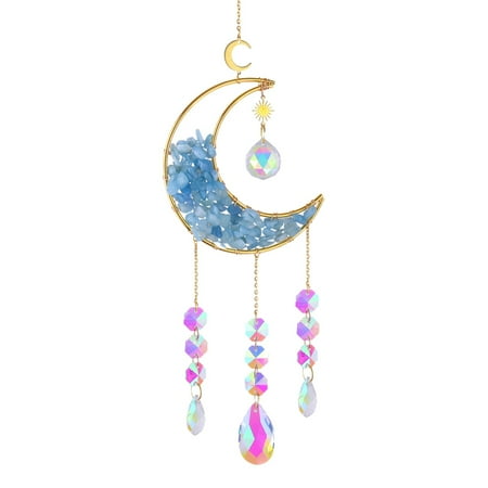Gheawn Pendant Natural Crushed Stone Amethyst Powder Quicksand Moon Garden Decoration Light Collection Pendant Hangs Clearance Sale Sky Blue
Gheawn Pendant Natural Crushed Stone Amethyst Powder Quicksand Moon Garden Decoration Light Collection Pendant Hangs Clearance Sale Sky Blue