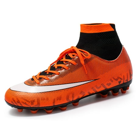Cyiecw Mens Soccer Cleats Boys Professional Spikes High-Top Football Shoes Youth Outdoor Indoor Turf Soccer Shoes
Cyiecw Mens Soccer Cleats Boys Professional Spikes High-Top Football Shoes Youth Outdoor Indoor Turf Soccer Shoes