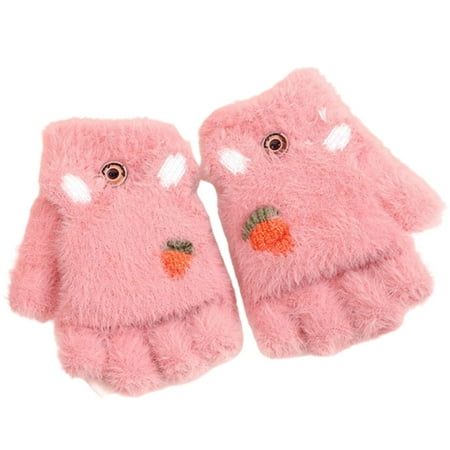 JunDanmall 1 Pair 3-7 Years Boys Girls Gloves Cartoon Carrot Pattern Autumn Winter Thicken Stretchy Gloves for School
JunDanmall 1 Pair 3-7 Years Boys Girls Gloves Cartoon Carrot Pattern Autumn Winter Thicken Stretchy Gloves for School