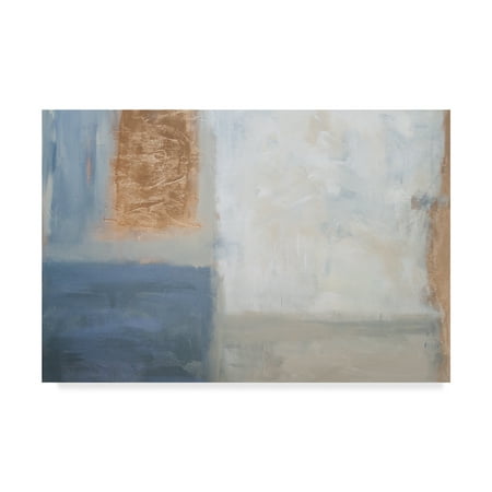 Trademark Fine Art 'Window View Gold' Canvas Art by Julia Contacessi