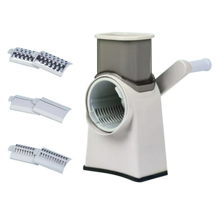 Hand Cranked Vegetable Cutter 3 Interchangeable Blades Made Of Stainless Steel Round Manual Crusher With Suction Base Strong Enhanced And Peeler Sharp for Home Lightning Deals of Today
Hand Cranked Vegetable Cutter 3 Interchangeable Blades Made Of Stainless Steel Round Manual Crusher With Suction Base Strong Enhanced And Peeler Sharp for Home Lightning Deals of Today