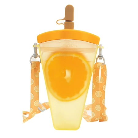 Straw Cup Cute Fruit Design Heat Insulation Water Bottle with Shoulder Strap Leak-proof Shoulder Carrying Water Container for Outdoor Children Kids
Straw Cup Cute Fruit Design Heat Insulation Water Bottle with Shoulder Strap Leak-proof Shoulder Carrying Water Container for Outdoor Children Kids