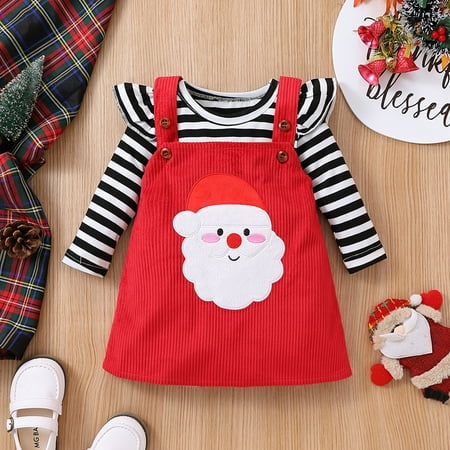 Hunpta Kids Newborn Baby Girls Long Ruffled Sleeve Striped Romper Bodysuit Cute Cartoon Princess Dress Suspender Skirt Set2PCS
Hunpta Kids Newborn Baby Girls Long Ruffled Sleeve Striped Romper Bodysuit Cute Cartoon Princess Dress Suspender Skirt Set2PCS
